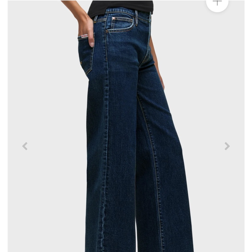 NWT Hudson Jeans Rosalie High-Rise Wide-Leg Ankle Jeans - Picture 4 of 12